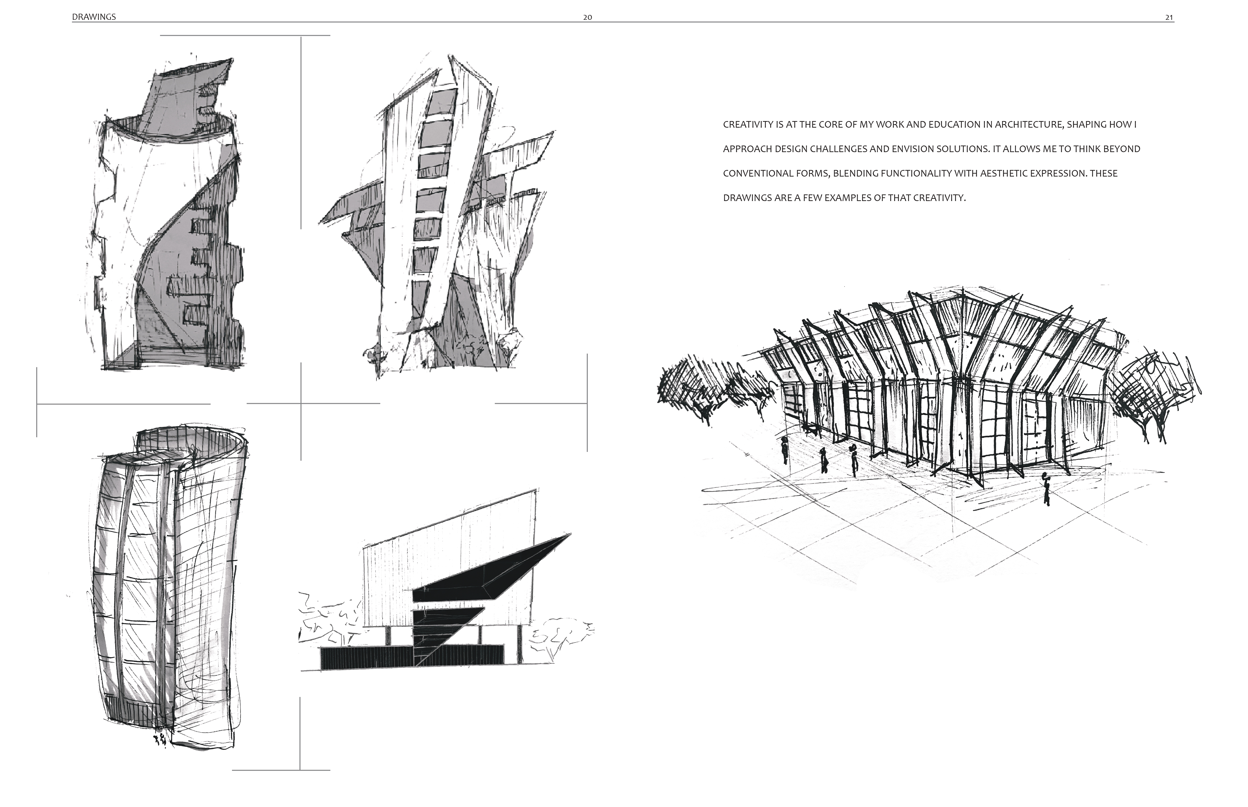 Architectural Sketches